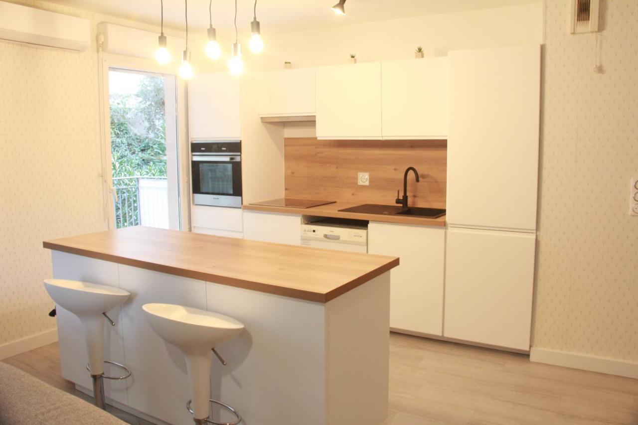 La Villa Ondine - Spacieux Appartement Sur Les Collines Nicoises - Piscine - 2 Parkings - Clim - Wifi Ницца Экстерьер фото