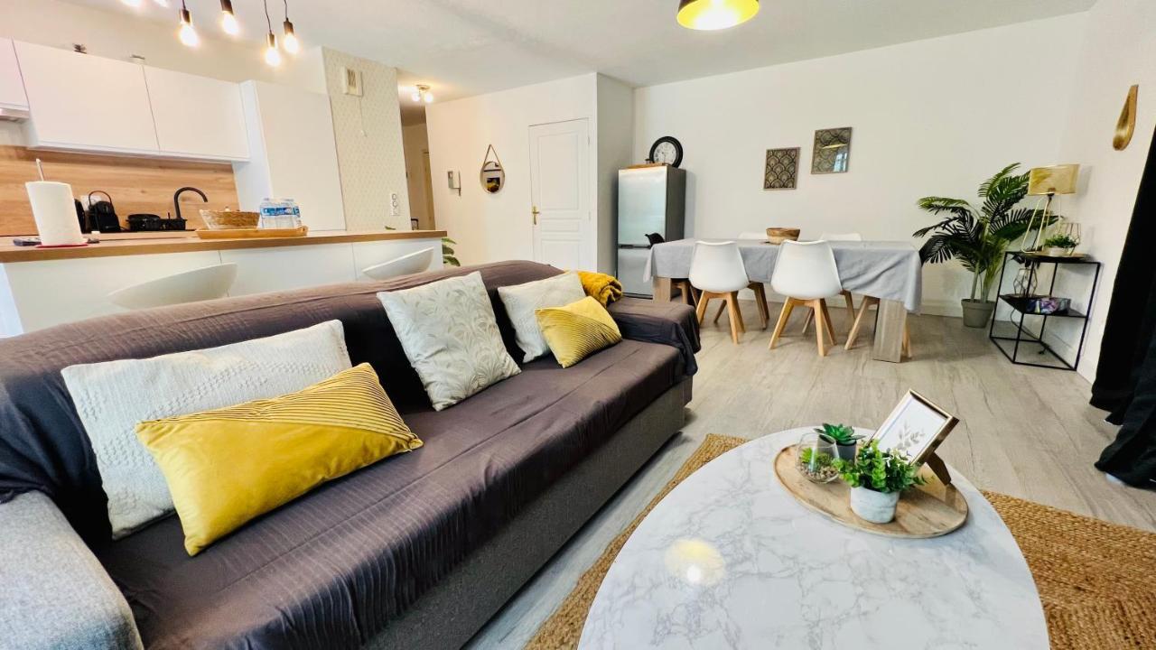 La Villa Ondine - Spacieux Appartement Sur Les Collines Nicoises - Piscine - 2 Parkings - Clim - Wifi Ницца Экстерьер фото